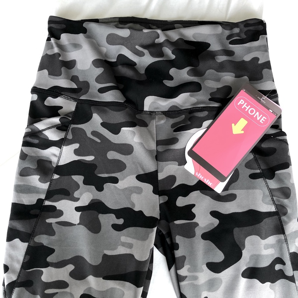 Camo Workout Leggings: New With Tags